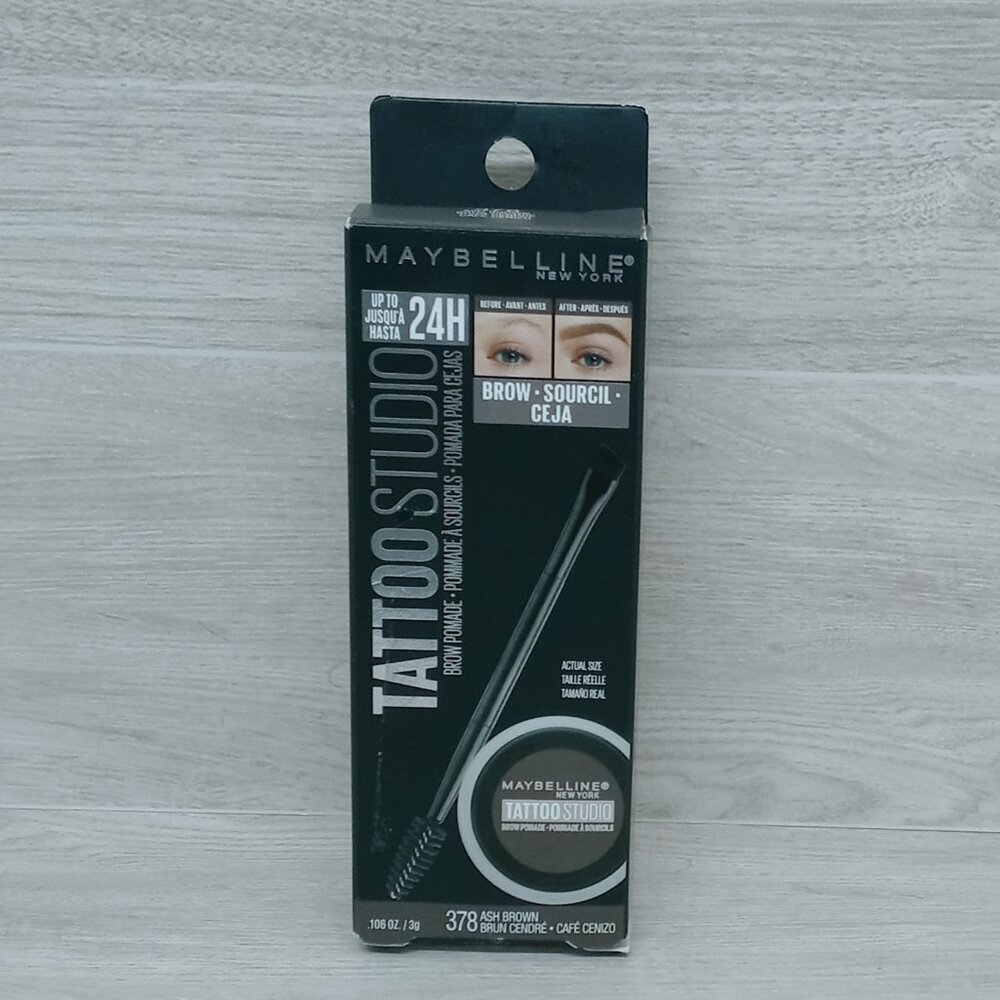 Maybelline New Yourk Tattoo Studio #378 AshBrown 3g